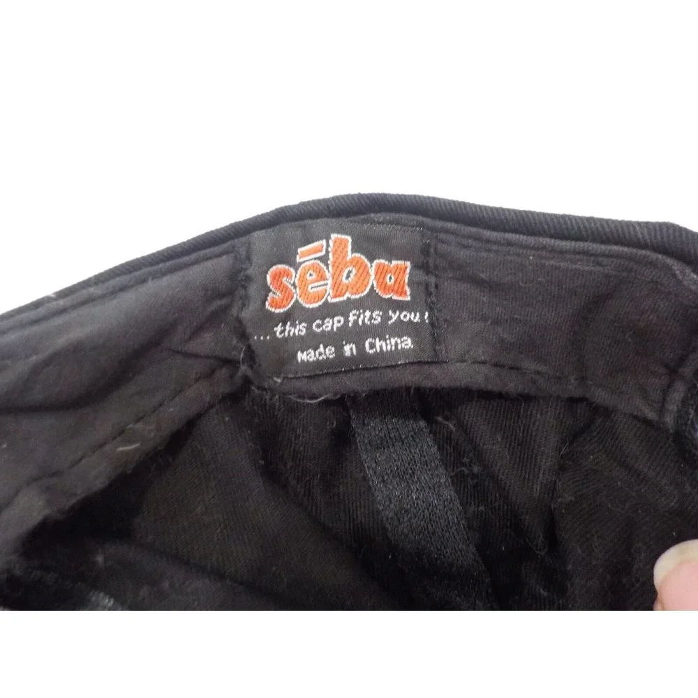 Summit Racing Snapback Embroidered Hat Ball Cap Black OSFA by Seba